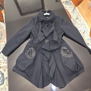 Katherine Barclay Wool Blend Coat, Perfect Over A Dress, Party Dress Jacket